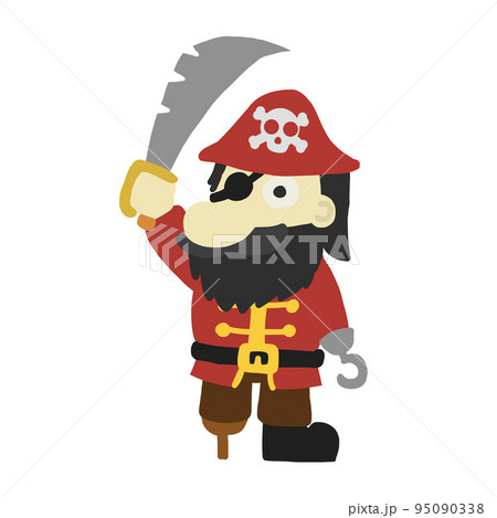 Cartoon funny pirate Cartoon funny pirate 95090338