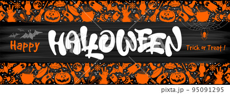 Happy Halloween Banner Happy Halloween Banner 95091295