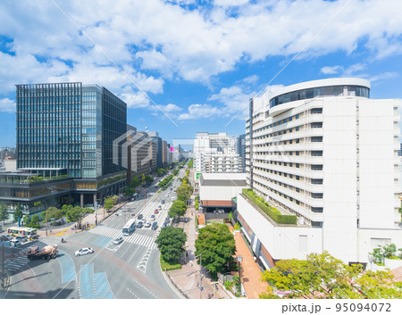 《福岡県》福岡市の街並み　福岡県福岡市 95094072