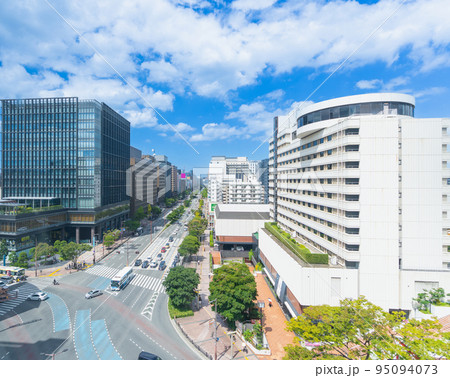 《福岡県》福岡市の街並み　福岡県福岡市 95094073