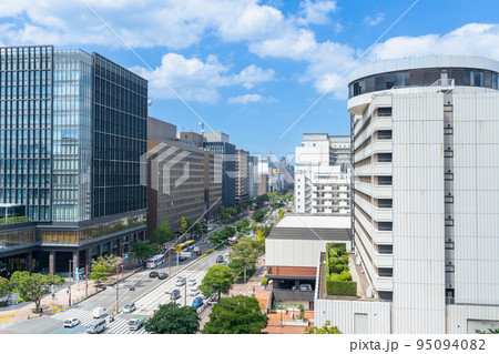 《福岡県》福岡市の街並み 福岡県福岡市 《福岡県》福岡市の街並み 福岡県福岡市 95094082