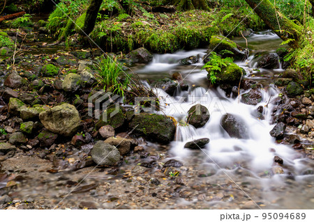 《熊本県》山吹水源・山吹水源遊歩道　産山村 95094689