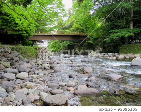 伊豆天城 湯ヶ島温泉の出会い橋 伊豆天城 湯ヶ島温泉の出会い橋 95096305