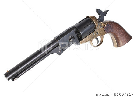 Old West Gun - Cocked and Locked Army Revolver 95097817