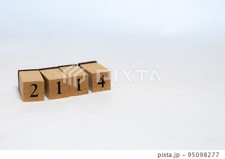 木ブロック　数字　Number　ナンバー　2114 95098277