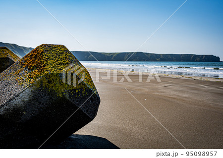 落石海岸三里浜 落石海岸三里浜 95098957