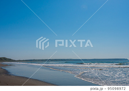 落石海岸三里浜 落石海岸三里浜 95098972