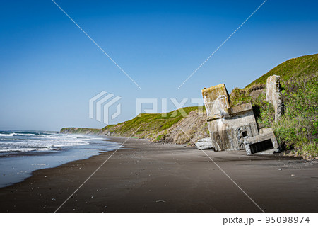 落石海岸三里浜 95098974