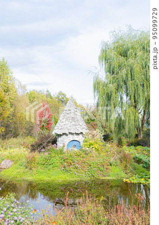 北海道のガーデンの風景 95099729