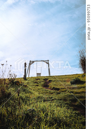 北海道のガーデンの風景 95099753