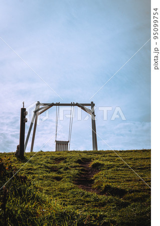 北海道のガーデンの風景 95099754