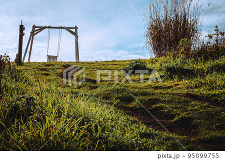 北海道のガーデンの風景 95099755