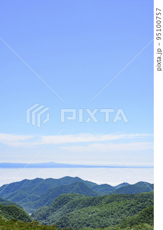 北海道　知床峠の眺望 95100757