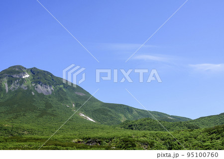 北海道　知床峠の眺望 95100760