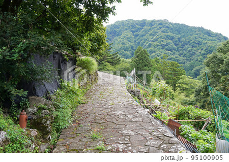 赤沢宿の参詣道(身延山-七面山)【山梨県早川町】 95100905