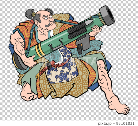 揮舞標槍的武士 揮舞標槍的武士 95101831