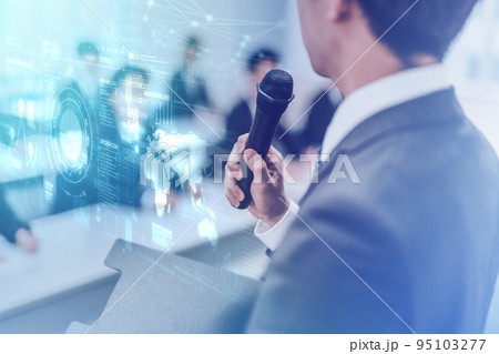 ビジネス　会議室 95103277