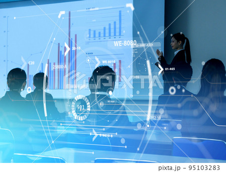 ビジネス　会議室 95103283