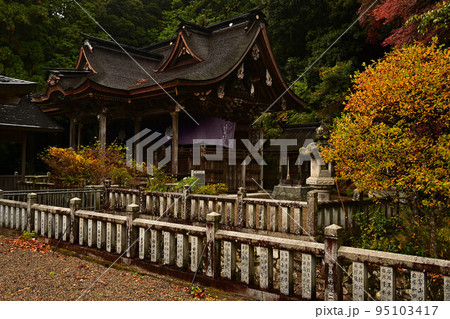 高座神社の紅葉 95103417