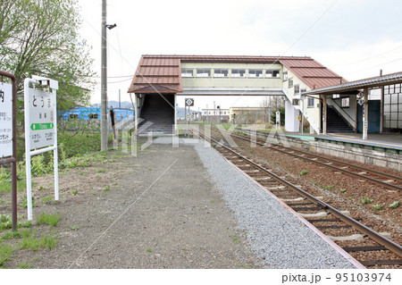 当麻駅　JR当麻駅　A35　石北本線　石北線 95103974