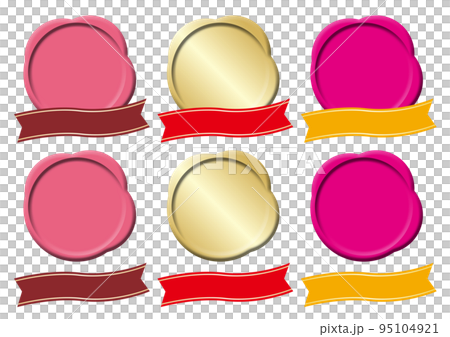 Sealing stamp with ribbon Sealing stamp with ribbon 95104921