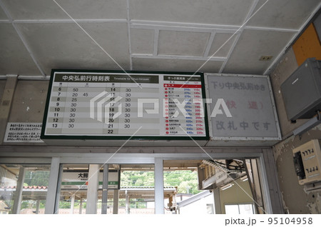 弘南鉄道大鰐線　大鰐駅 95104958