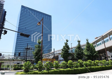 【JR大崎駅 新東口】ゲートシティ大崎から見た大崎駅 95105476