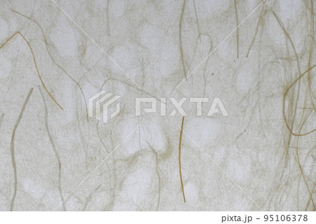 麻入り和紙の背景素材 麻入り和紙の背景素材 95106378