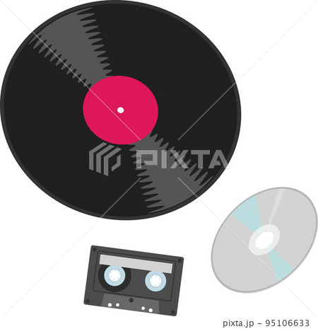 レコード盤、カセットテープ、CD 95106633