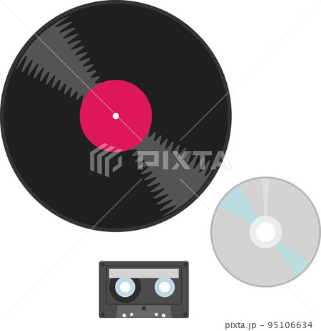 レコード盤、カセットテープ、CD 95106634