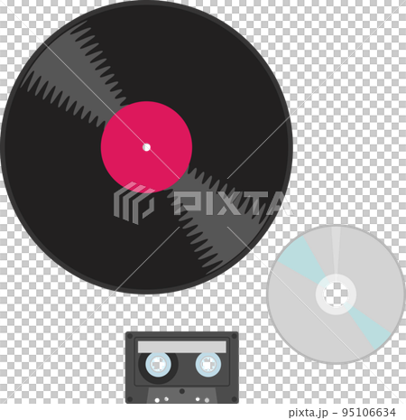 レコード盤、カセットテープ、CD 95106634