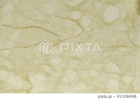 麻入り和紙の背景素材 95106696