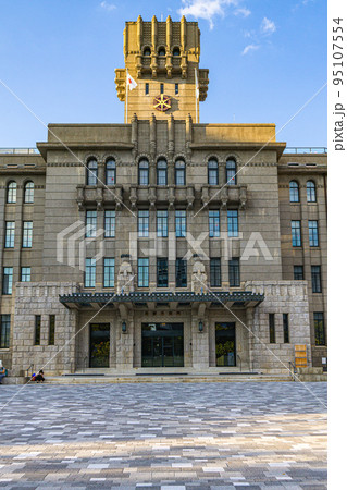 京都三条通り界隈の近代建築七選を散策：京都市役所 95107554