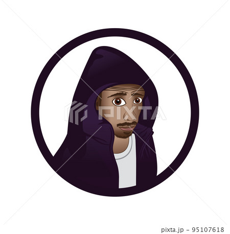 Design of afro man avatar illustration design vector eps format , suitable for your design needs, logo, illustration, animation, etc. 95107618