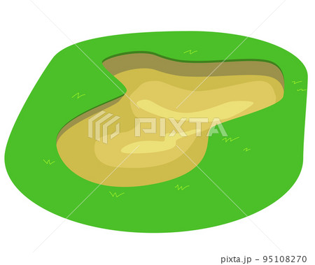 バンカー ゴルフ場 バンカー ゴルフ場 95108270