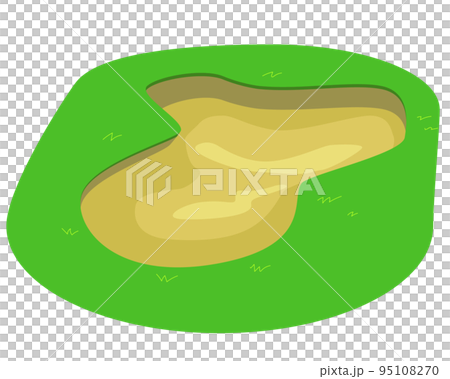 バンカー ゴルフ場 バンカー ゴルフ場 95108270