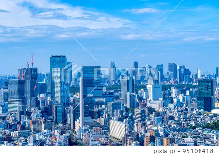 東京都市風景 渋谷・新宿方面 2022年10月 東京都市風景 渋谷・新宿方面 2022年10月 95108418