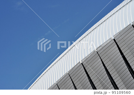 Modern architecture pattern of a stadium Modern architecture pattern of a stadium 95109560