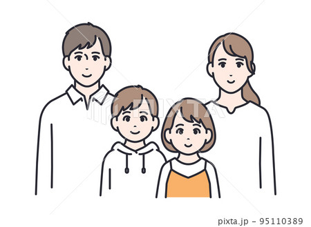 Doodle of family member illustration Stock Vector Image & Art - Alamy