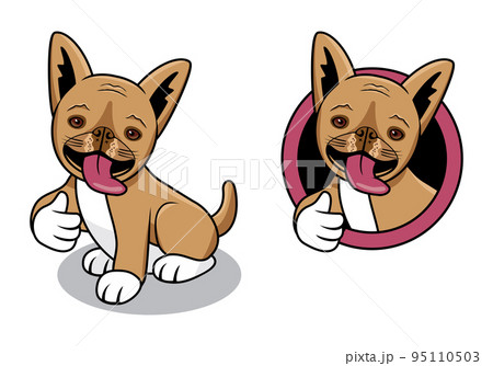 Cute dog cartoon character design illustration , suitable for your design needs, logo, illustration, animation, etc. Cute dog cartoon character design illustration , suitable for your design needs, logo, illustration, animation, etc. 95110503