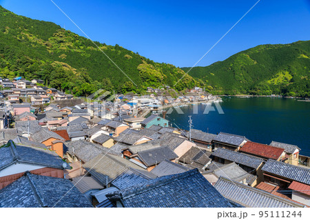 三重_須賀利漁港の絶景風景 95111244