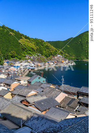 三重_須賀利漁港の絶景風景 95111246