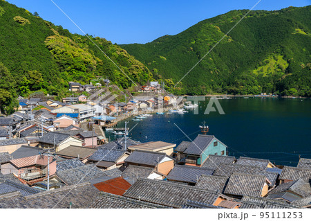 三重_須賀利漁港の絶景風景 95111253