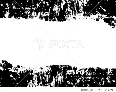 Grunge frame and border. Black and white grunge. Distress overlay texture. Dust and rough dirty wall background. Distress illustration simply place over object to create grunge effect. Vector EPS10. Grunge frame and border. Black and white grunge. Distress overlay texture. Dust and rough dirty wall background. Distress illustration simply place over object to create grunge effect. Vector EPS10. 95112379