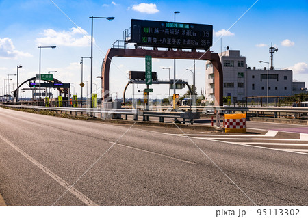 東京外環自動車道　戸田西料金所 95113302