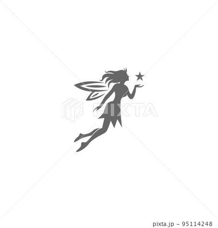 Fairy logo icon design illustration 95114248