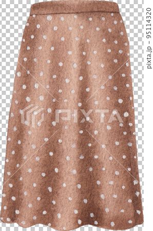 Winter clothes watercolor icon png 95114320