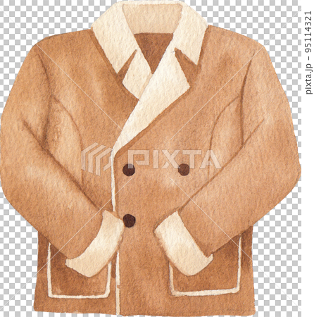 Winter clothes watercolor icon png Winter clothes watercolor icon png 95114321