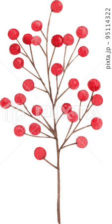 Winter clothes watercolor icon png 95114322