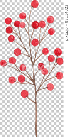 Winter clothes watercolor icon png 95114322